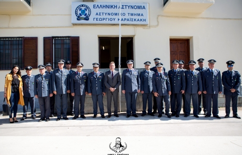 Παρουσία Υπουργού Ν. Τόσκα τα εγκαίνια του Αστυνομικού τμήματος Καλεντίνης